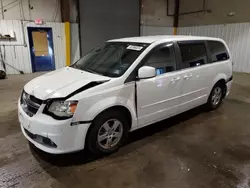 Dodge salvage cars for sale: 2012 Dodge Grand Caravan Crew