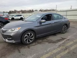 Salvage cars for sale at Pennsburg, PA auction: 2017 Honda Accord EXL