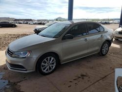 Volkswagen salvage cars for sale: 2015 Volkswagen Jetta SE