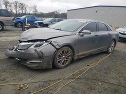 Salvage cars for sale at Spartanburg, SC auction: 2014 Lincoln MKZ