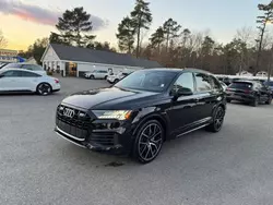 Salvage cars for sale at North Billerica, MA auction: 2021 Audi Q7 Prestige