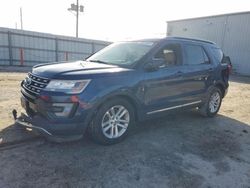 Salvage cars for sale at Jacksonville, FL auction: 2016 Ford Explorer XLT