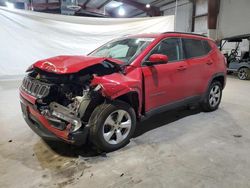 Salvage cars for sale at North Billerica, MA auction: 2018 Jeep Compass Latitude