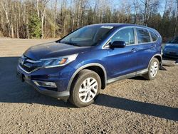 Salvage cars for sale at Cookstown, ON auction: 2015 Honda CR-V EX