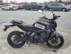 Salvage motorcycles for sale at Mebane, NC auction: 2024 Yamaha MT09