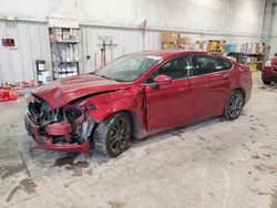 Salvage cars for sale from Copart Milwaukee, WI: 2018 Ford Fusion SE