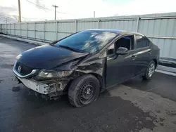 Salvage cars for sale at Magna, UT auction: 2013 Honda Civic LX