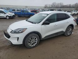 Salvage cars for sale at Davison, MI auction: 2022 Ford Escape SE