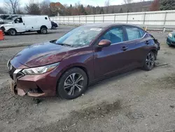 Nissan Sentra Vehiculos salvage en venta: 2021 Nissan Sentra SV