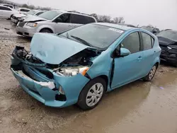 Salvage cars for sale at Kansas City, KS auction: 2014 Toyota Prius C