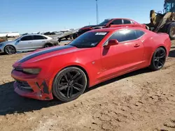 Chevrolet Camaro LT salvage cars for sale: 2017 Chevrolet Camaro LT