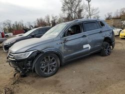 Salvage cars for sale at Baltimore, MD auction: 2022 Volkswagen Tiguan SE