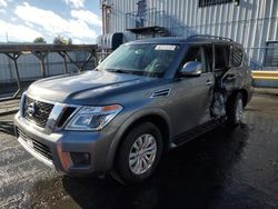 Nissan salvage cars for sale: 2018 Nissan Armada SV