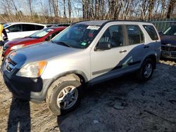 Salvage cars for sale at Candia, NH auction: 2004 Honda CR-V LX