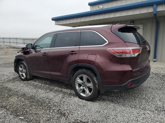 2016 Toyota Highlander Limited