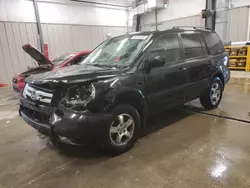 Honda salvage cars for sale: 2008 Honda Pilot EXL