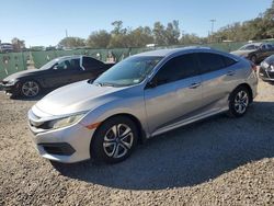 Salvage cars for sale at Riverview, FL auction: 2016 Honda Civic LX