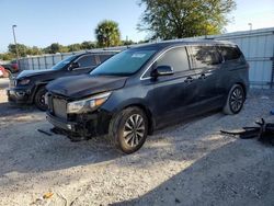 KIA salvage cars for sale: 2015 KIA Sedona EX