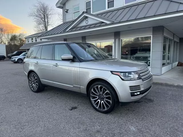 2016 Land Rover Range Rover Supercharged