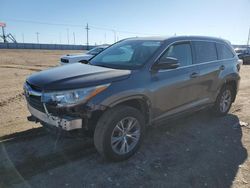 Toyota salvage cars for sale: 2015 Toyota Highlander XLE