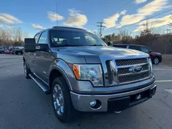 Salvage trucks for sale at North Billerica, MA auction: 2011 Ford F150 Supercrew