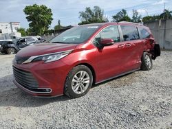 Toyota salvage cars for sale: 2023 Toyota Sienna Limited