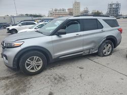 Salvage cars for sale at New Orleans, LA auction: 2022 Ford Explorer XLT