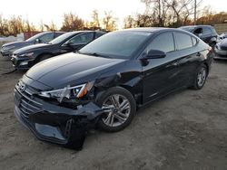 Salvage cars for sale at Baltimore, MD auction: 2019 Hyundai Elantra SEL