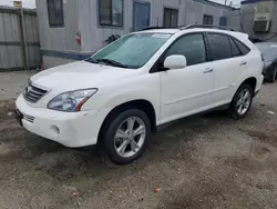 Salvage cars for sale at Los Angeles, CA auction: 2008 Lexus RX 400H