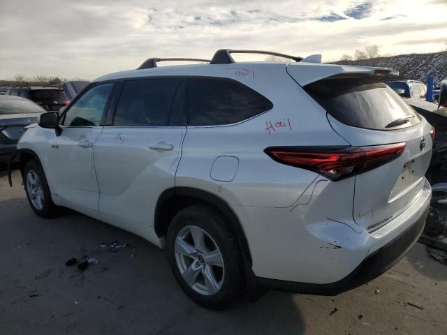 2021 Toyota Highlander Hybrid LE