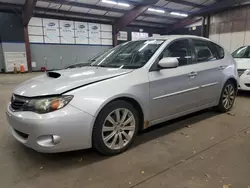 Salvage cars for sale at East Granby, CT auction: 2008 Subaru Impreza WRX