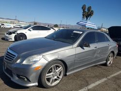 Mercedes-Benz salvage cars for sale: 2011 Mercedes-Benz E 550