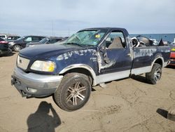 Ford salvage cars for sale: 2002 Ford F150