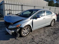 Vehiculos salvage en venta de Copart Gastonia, NC: 2012 Honda Civic EXL