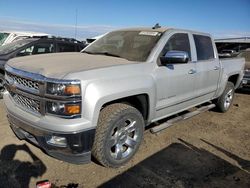 Salvage trucks for sale at Brighton, CO auction: 2015 Chevrolet Silverado K1500 LTZ