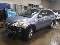 Salvage cars for sale at Elgin, IL auction: 2007 Honda CR-V EXL