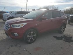 Salvage cars for sale at Oklahoma City, OK auction: 2017 Ford Escape SE