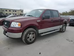 Salvage cars for sale at Wilmer, TX auction: 2005 Ford F150 Supercrew