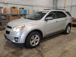 Chevrolet salvage cars for sale: 2012 Chevrolet Equinox LTZ