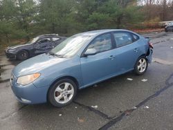 Salvage cars for sale at Exeter, RI auction: 2007 Hyundai Elantra GLS