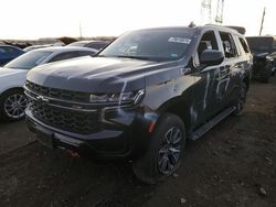 Salvage cars for sale from Copart Elgin, IL: 2021 Chevrolet Tahoe K1500 Z71