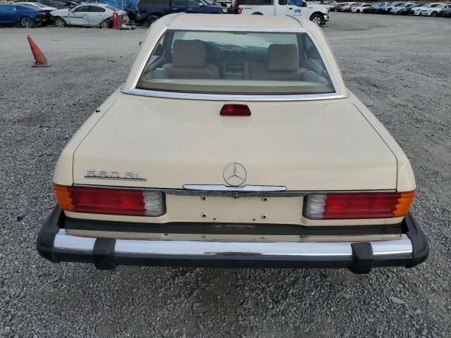 1986 Mercedes-Benz 560 SL