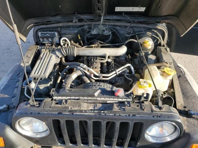 2001 Jeep Wrangler / TJ Sport