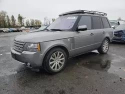 Land Rover salvage cars for sale: 2011 Land Rover Range Rover HSE Luxury