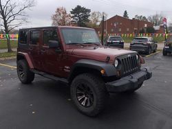 Jeep Wrangler salvage cars for sale: 2009 Jeep Wrangler Unlimited Sahara