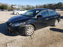 Salvage cars for sale from Copart Charles City, VA: 2019 Nissan Sentra S