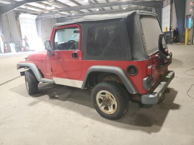 2004 Jeep Wrangler / TJ SE