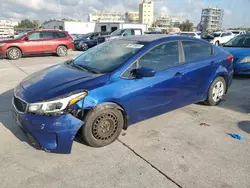 KIA Vehiculos salvage en venta: 2018 KIA Forte LX