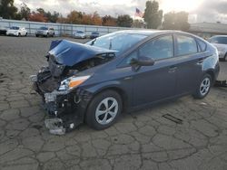 Salvage cars for sale at Martinez, CA auction: 2012 Toyota Prius