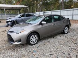 2018 Toyota Corolla L en venta en Austell, GA